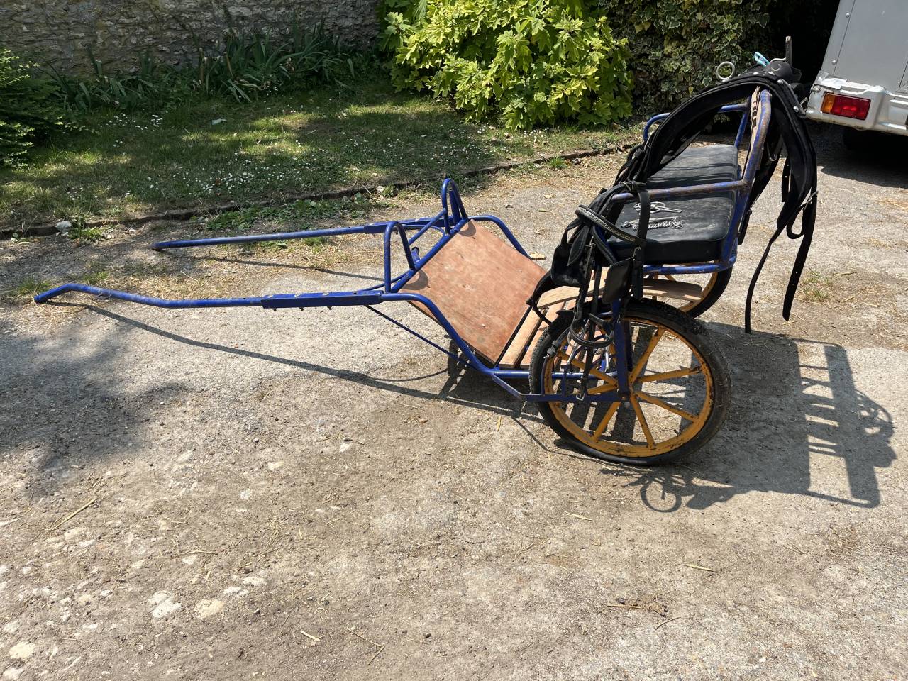 Voiture attelage loisirs avec harnais complet