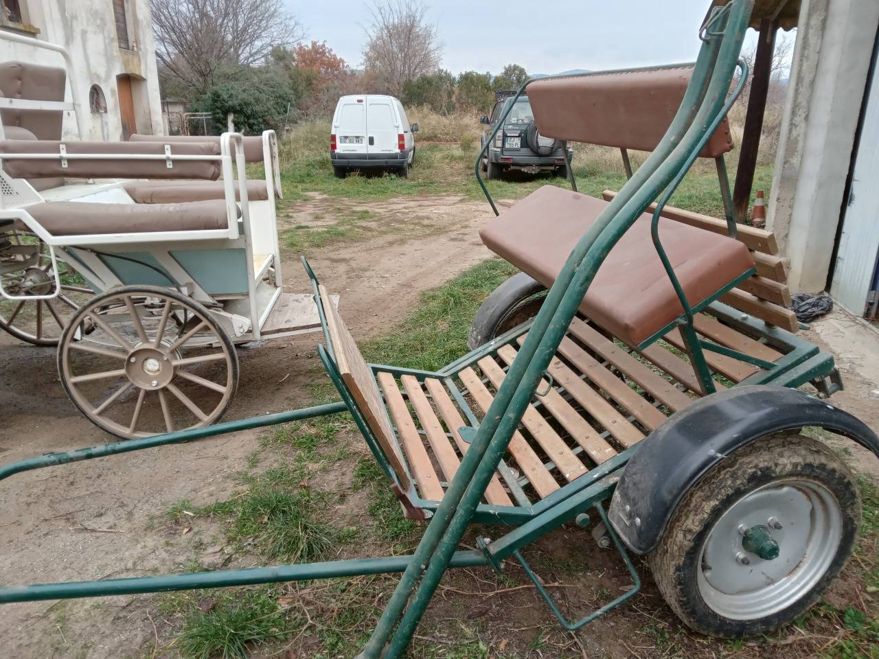 Entraineuse avant train 