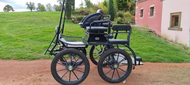 voiture d'attelage  GLINKOWSKI modèle NS 22295 1 cheval