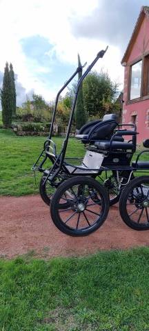 voiture d'attelage  GLINKOWSKI modèle NS 22295 1 cheval