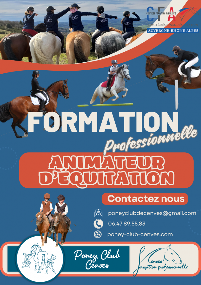 Formation Animateur d'Equitation en apprentissage