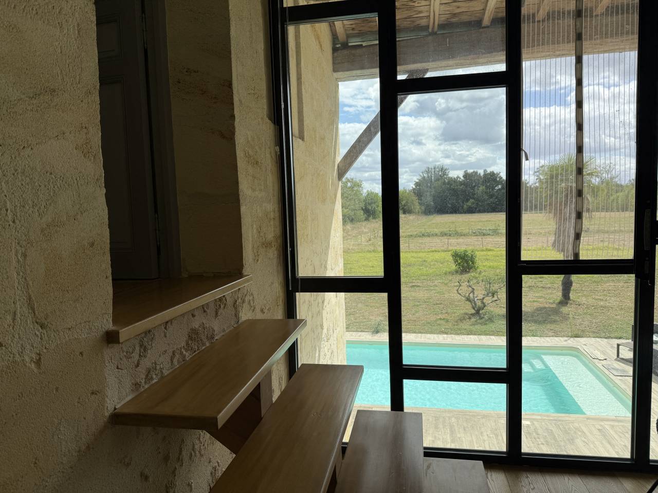 &Agrave; 15 min de Libourne, sur 10 hect, propri&eacute;t&eacute; &eacute;questre