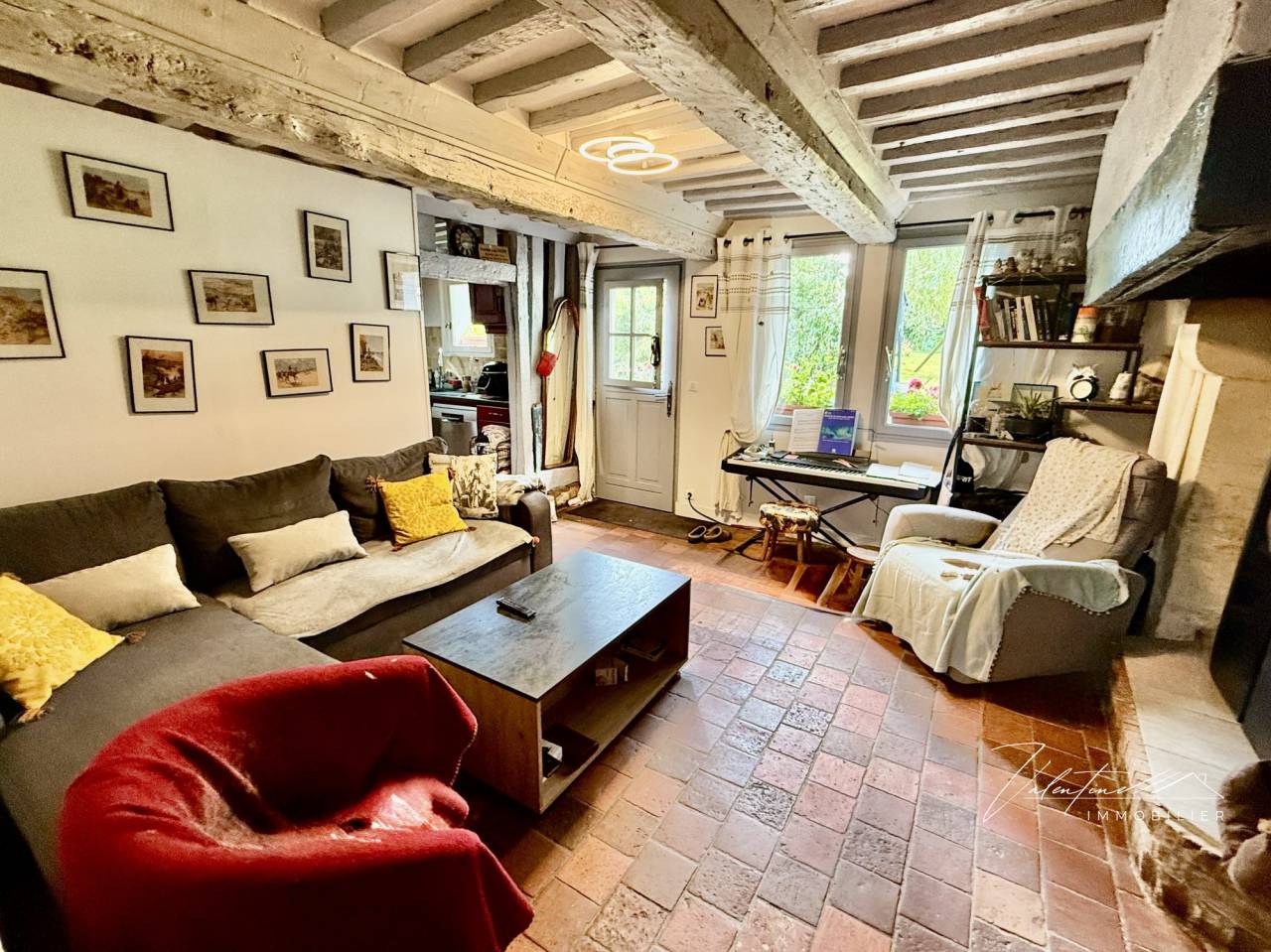 CHARMANTE MAISON EN COLOMBAGES PR&Egrave;S DE PONT-L'&Eacute;V&Ecirc;QUE