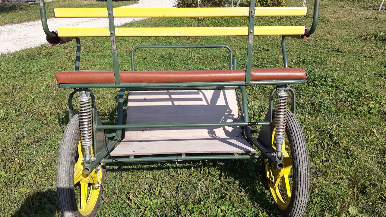 voiture d'attelage pour âne ou poney - sulky - 