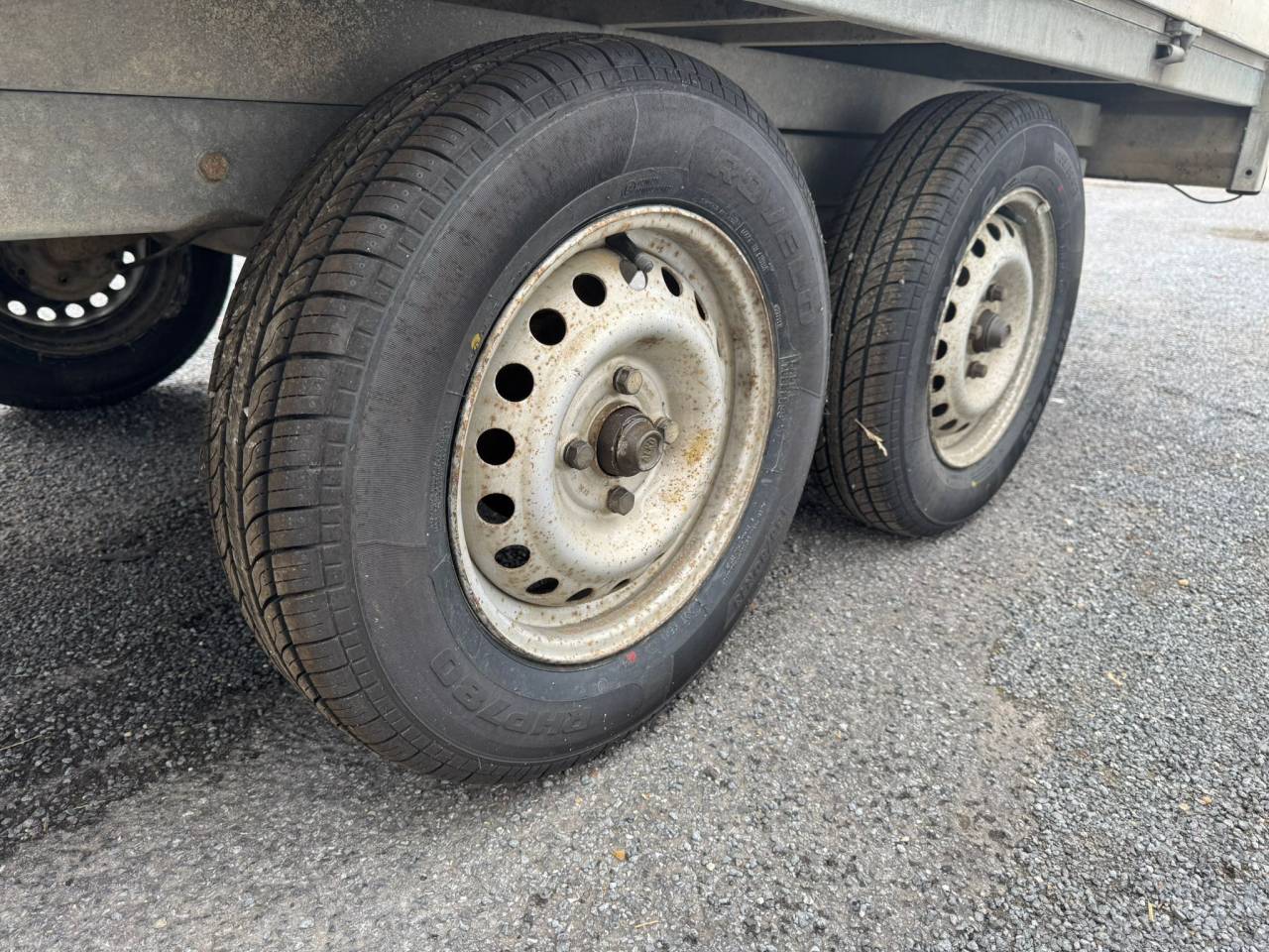 Remorque DEFICO &ndash;  250x150x92 &ndash; PTAC 975kg &ndash; Basculante