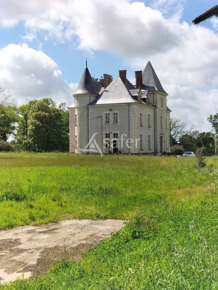 Château du XIXème siècle en Vendée avec 56.5 hectares, dépe