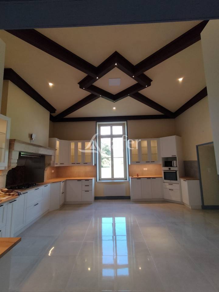 Château du XIXème siècle en Vendée avec 56.5 hectares, dépe