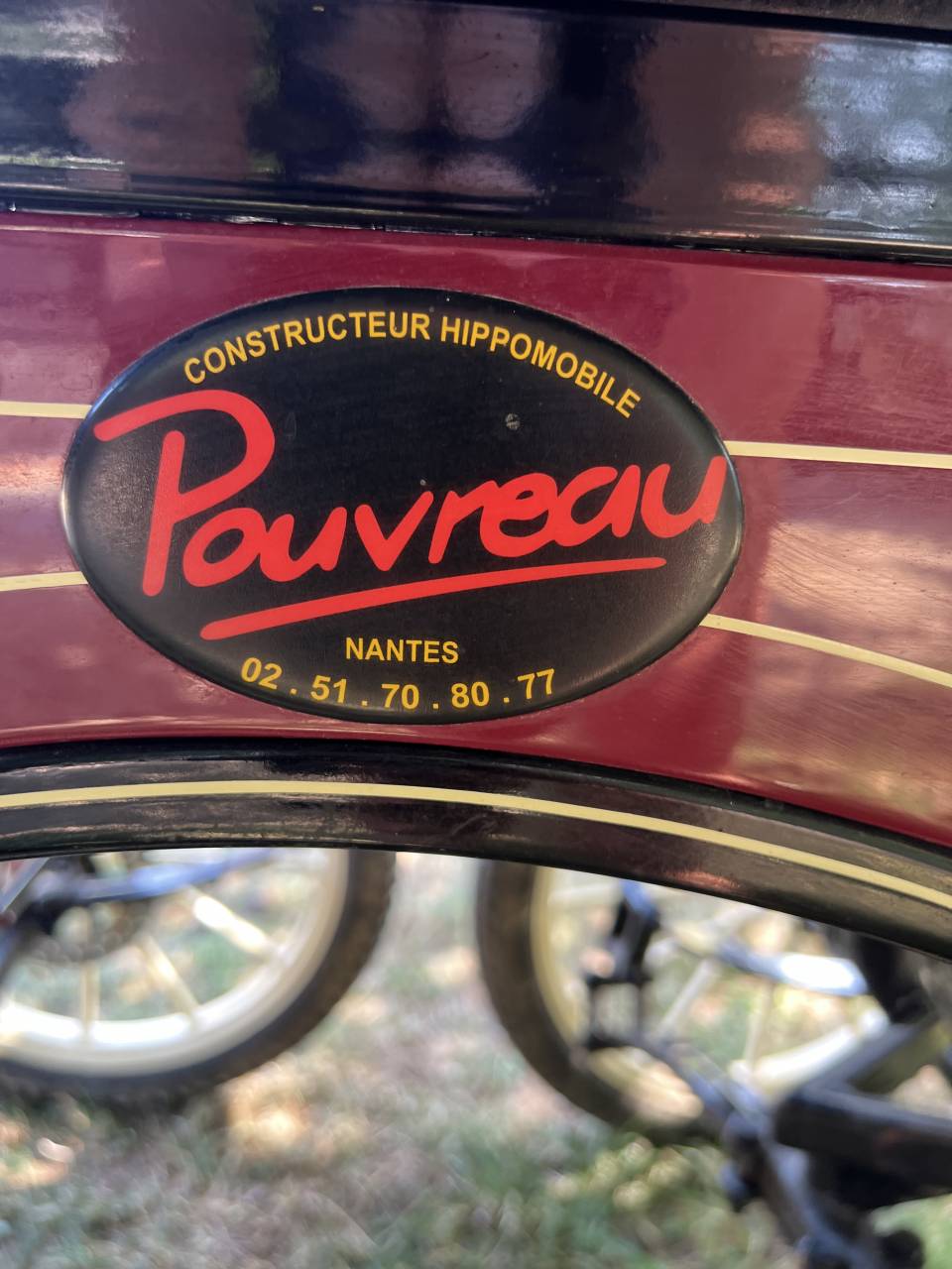 Voiture Marathon loisirs POUVREAU 1 poney TBE