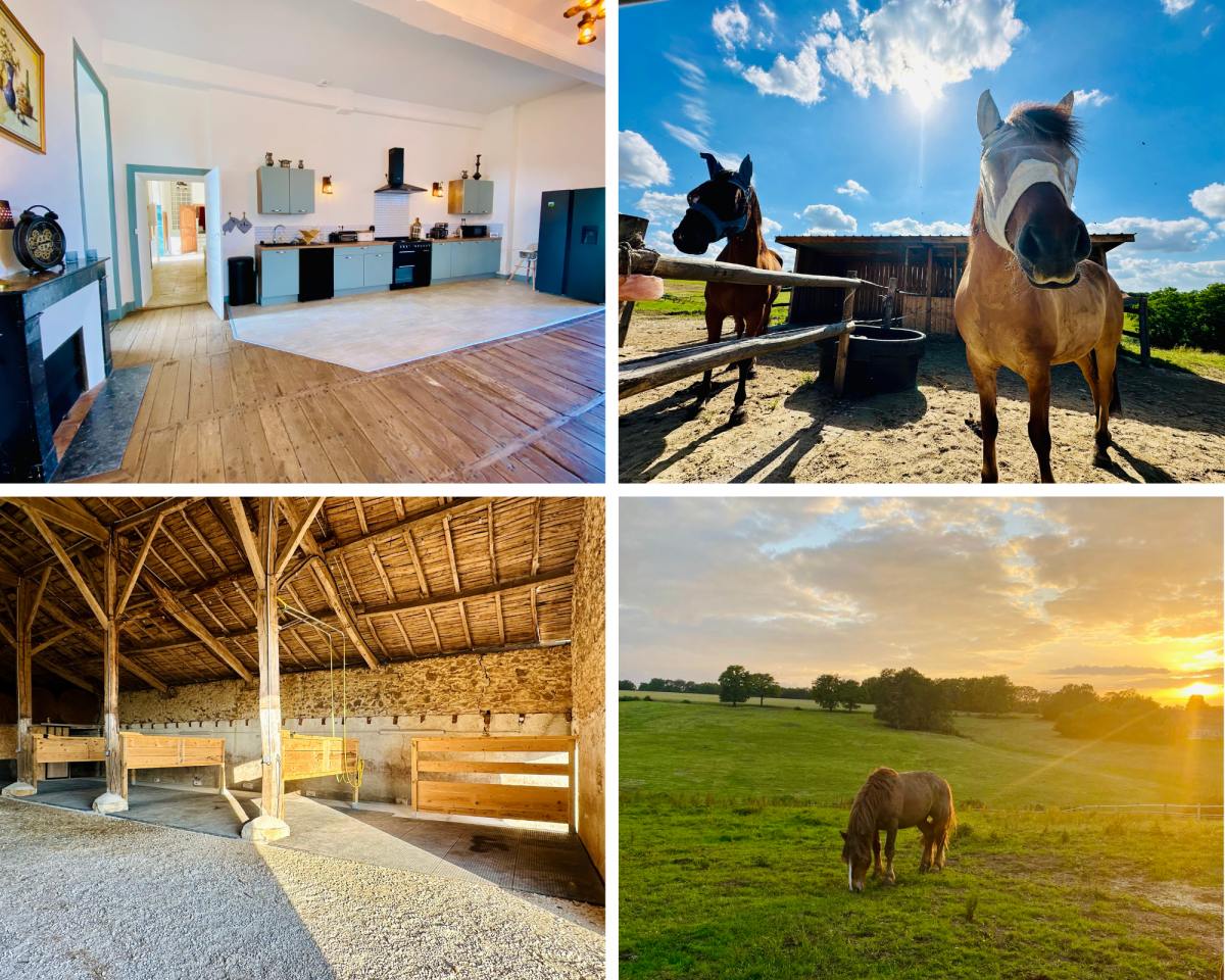 G&icirc;te &Eacute;questre - 6 Chambres - Piscine & Bain Nordique
