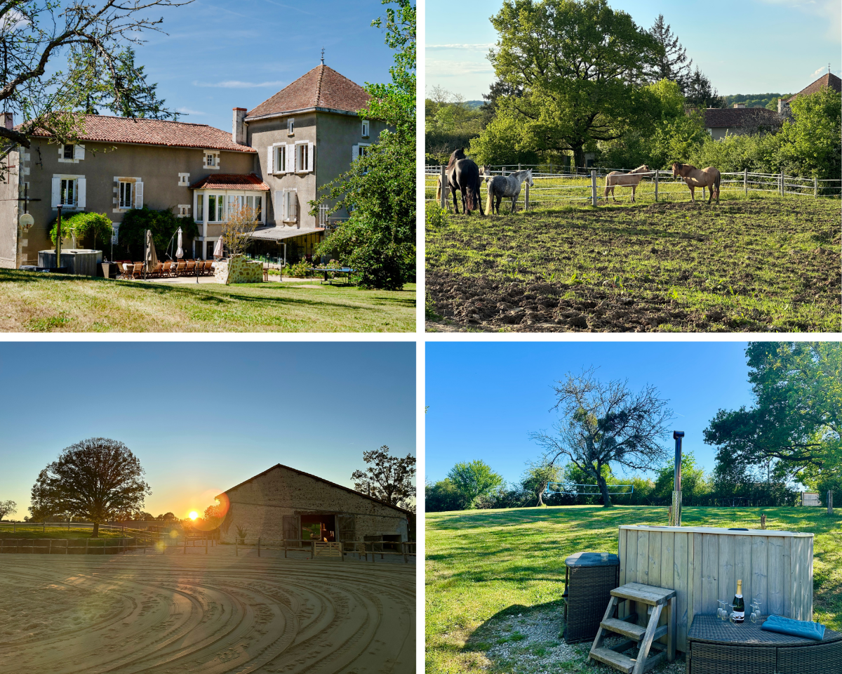 S&eacute;jours &eacute;questres sur mesure &ndash; G&icirc;te avec piscine
