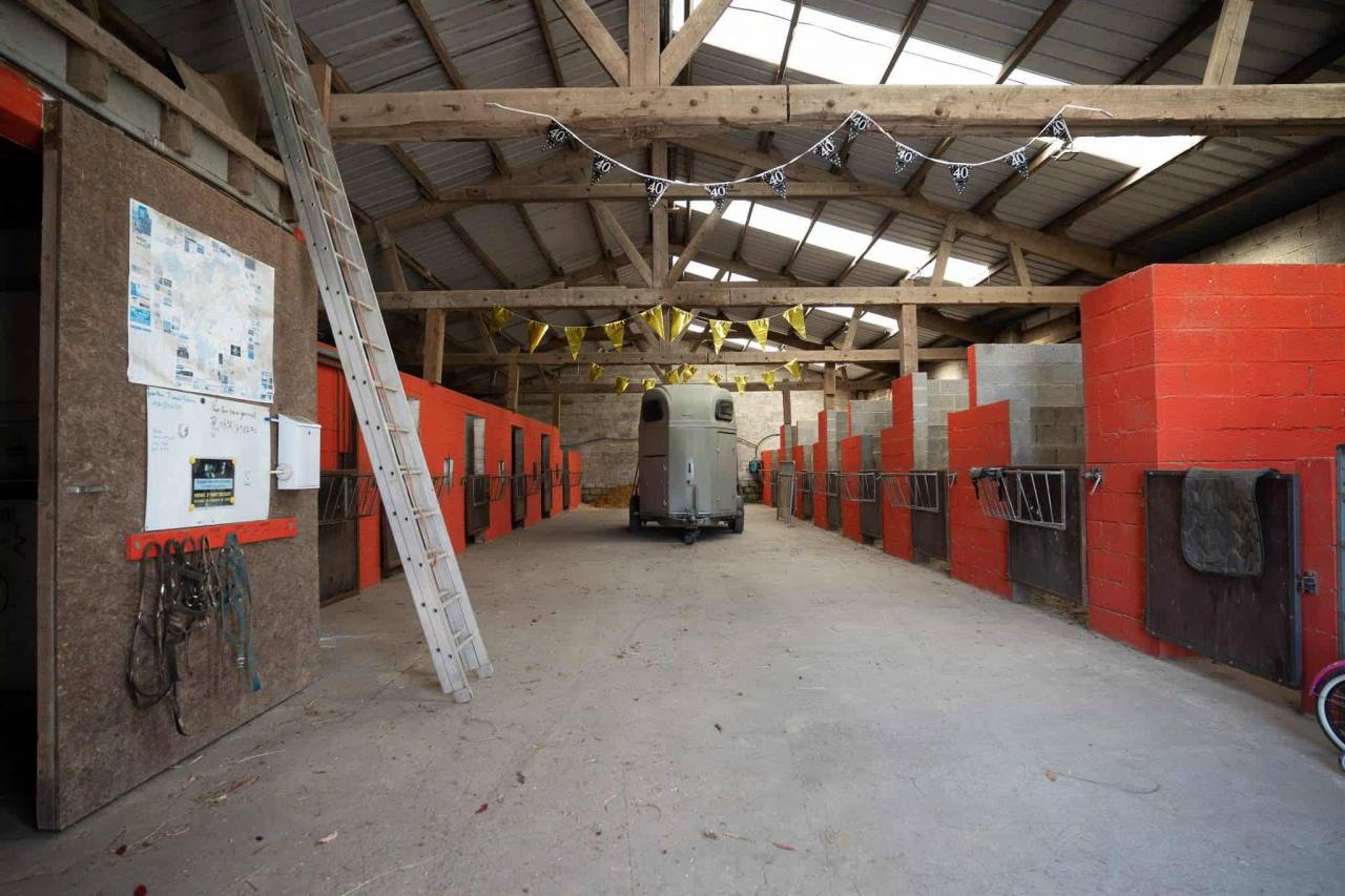 Haras en activité avec Maison d'exception