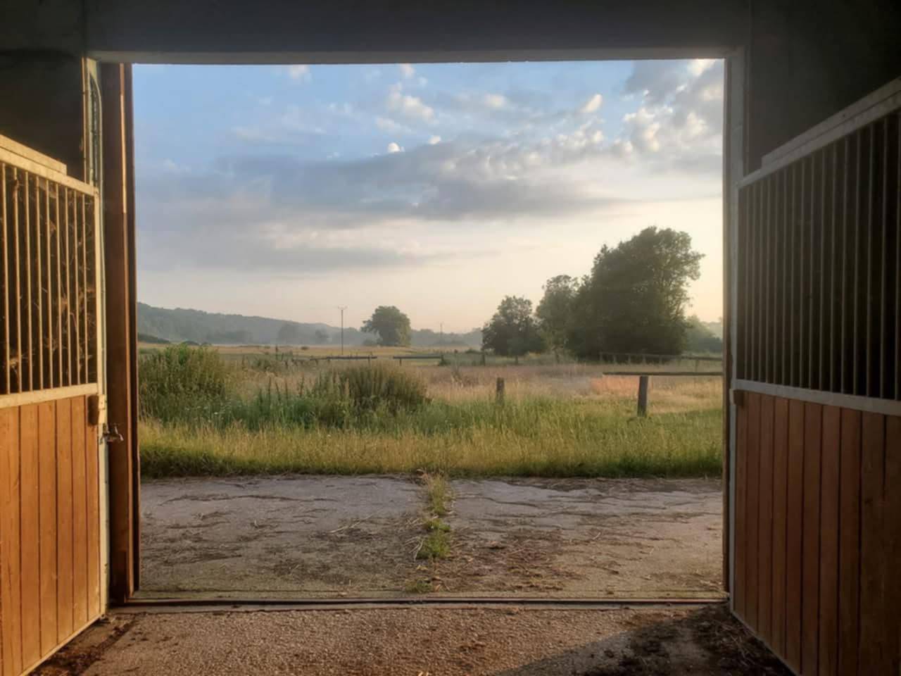 Haras d'Élevage de Chevaux, 26ha.