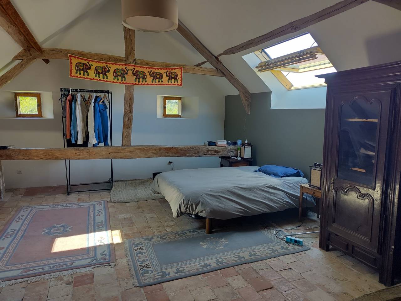 Corps de ferme en forêt de Bercé, parfait pour cavalier