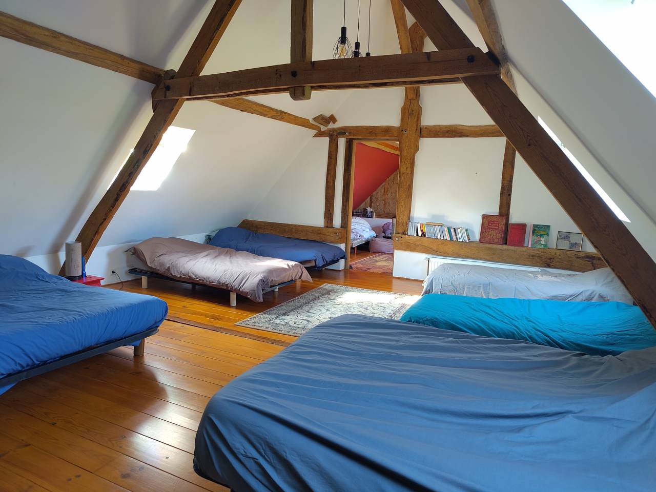 Corps de ferme en forêt de Bercé, parfait pour cavalier