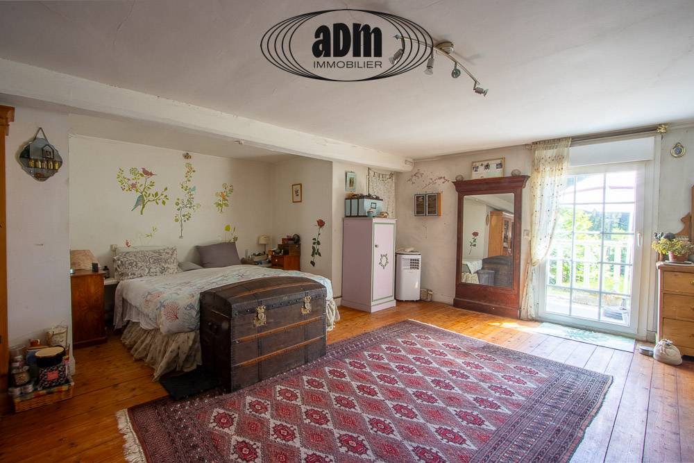 Moulin avec écurie et îles privées sur la Morin