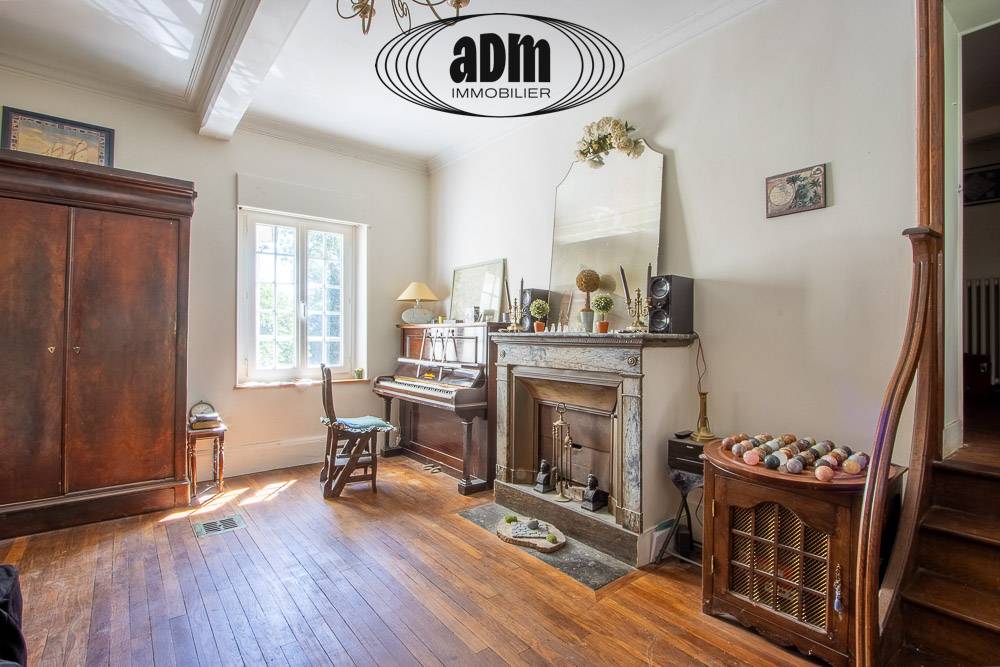 Moulin avec écurie et îles privées sur la Morin