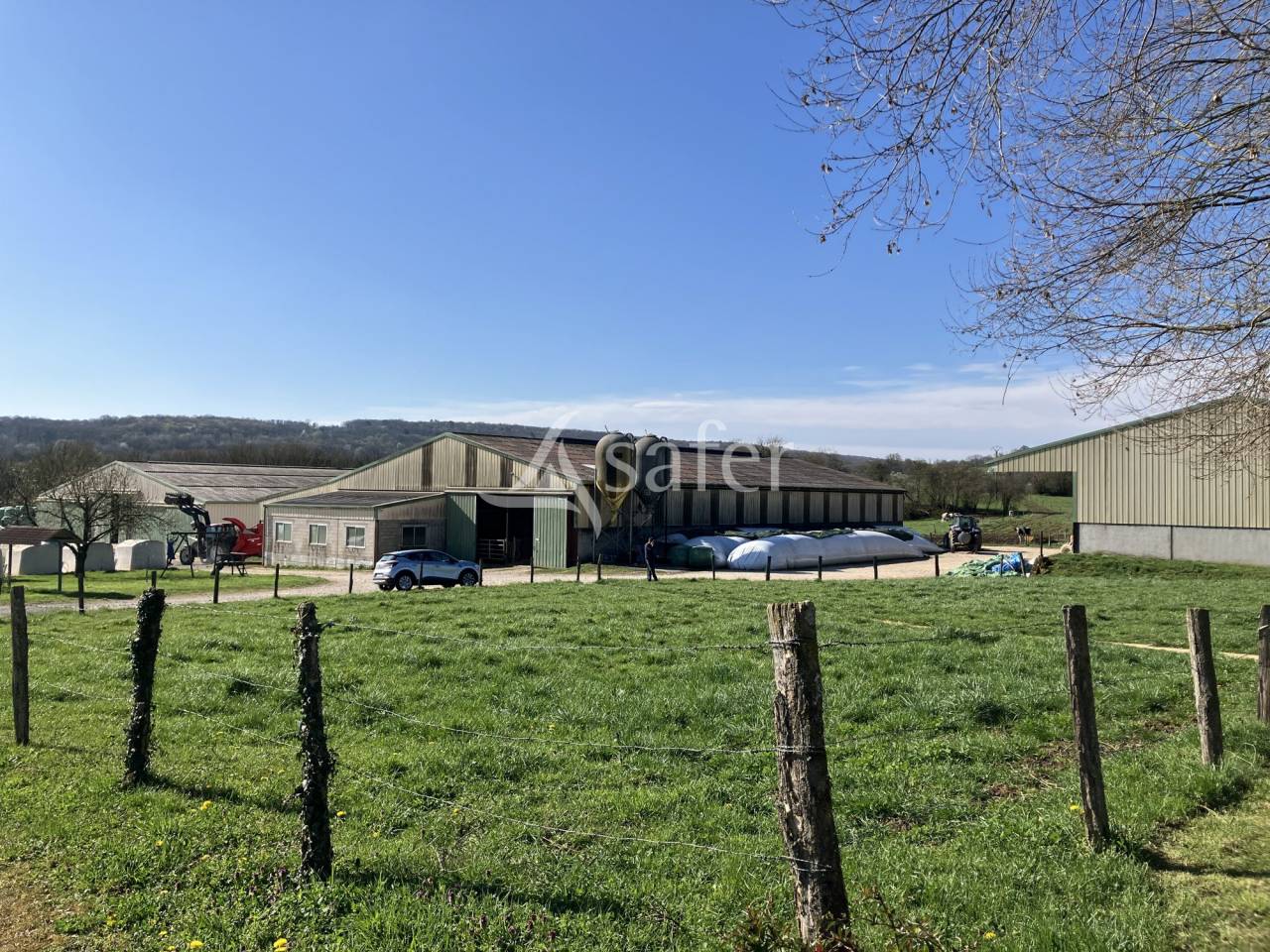 Exploitation laitière 170 ha