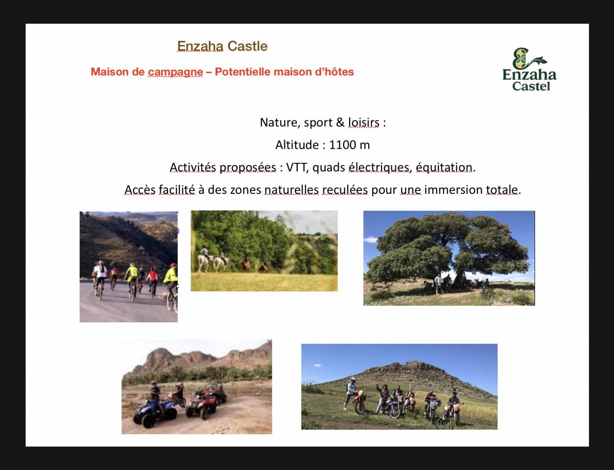 Maison de campagne – Potentielle maison d’hôtes