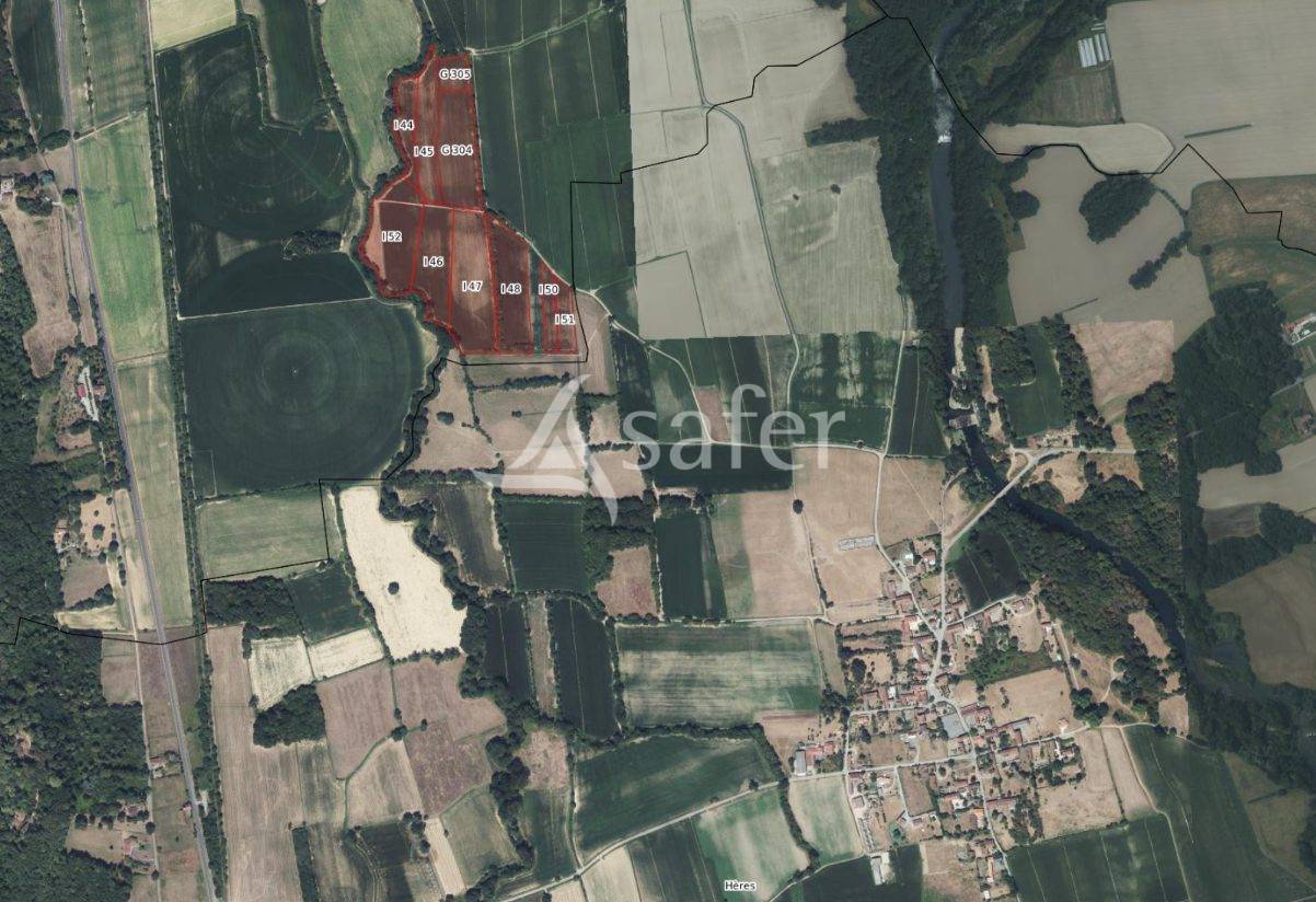 11 ha de foncier Irrigable Castelnau-Rivi&egrave;re-Basse