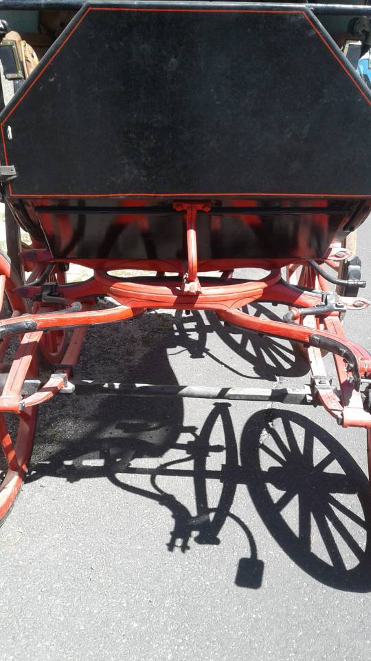 Calèche Phaeton restaurée – patrimoine vivant, prête à 