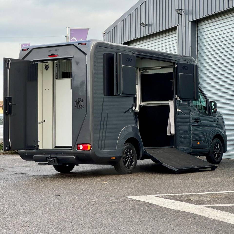 Camion chevaux 2 places stalles tva recup 