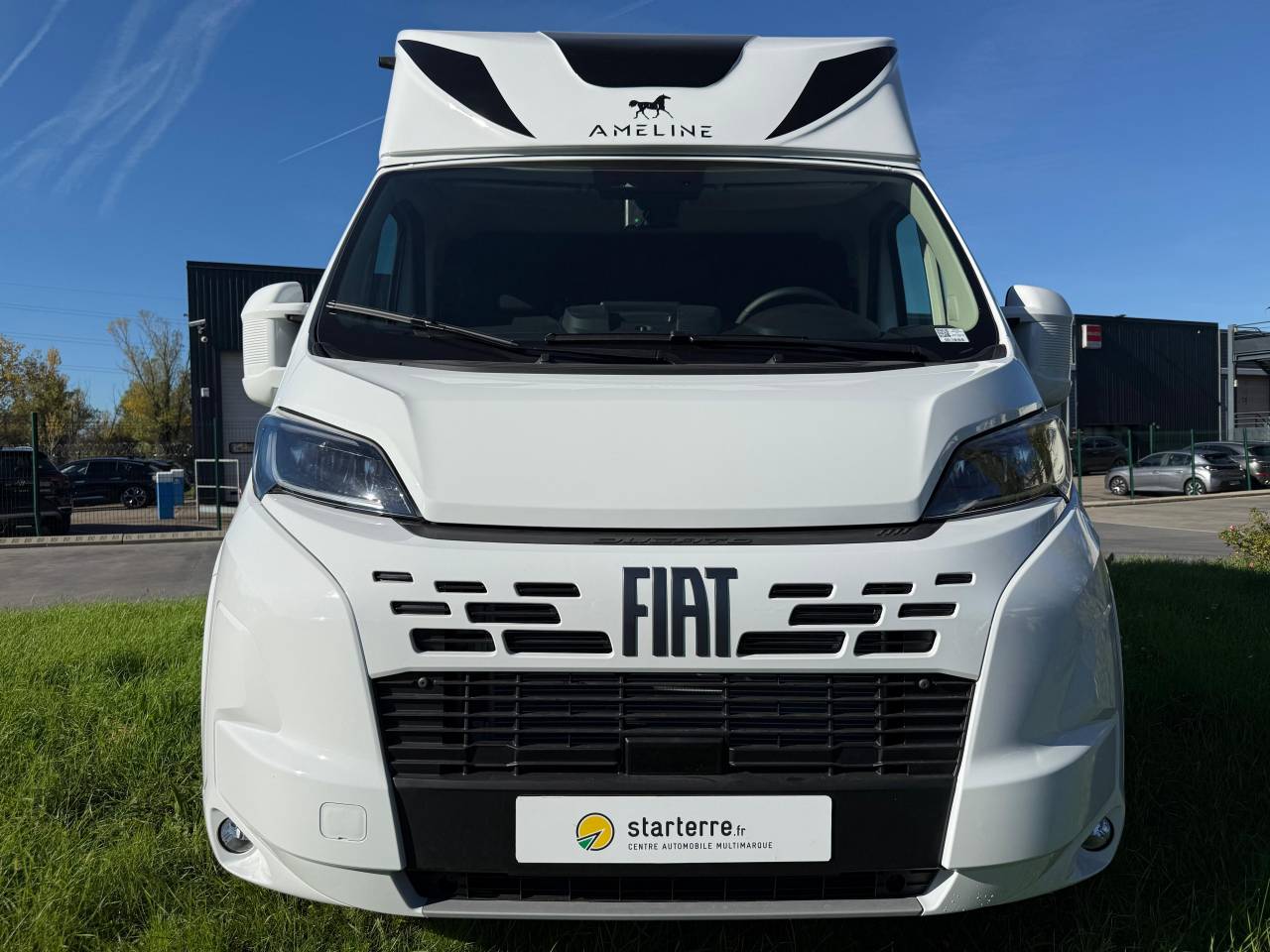 Ameline Haras - 3 passagers - 2 chevaux - Fiat Ducato