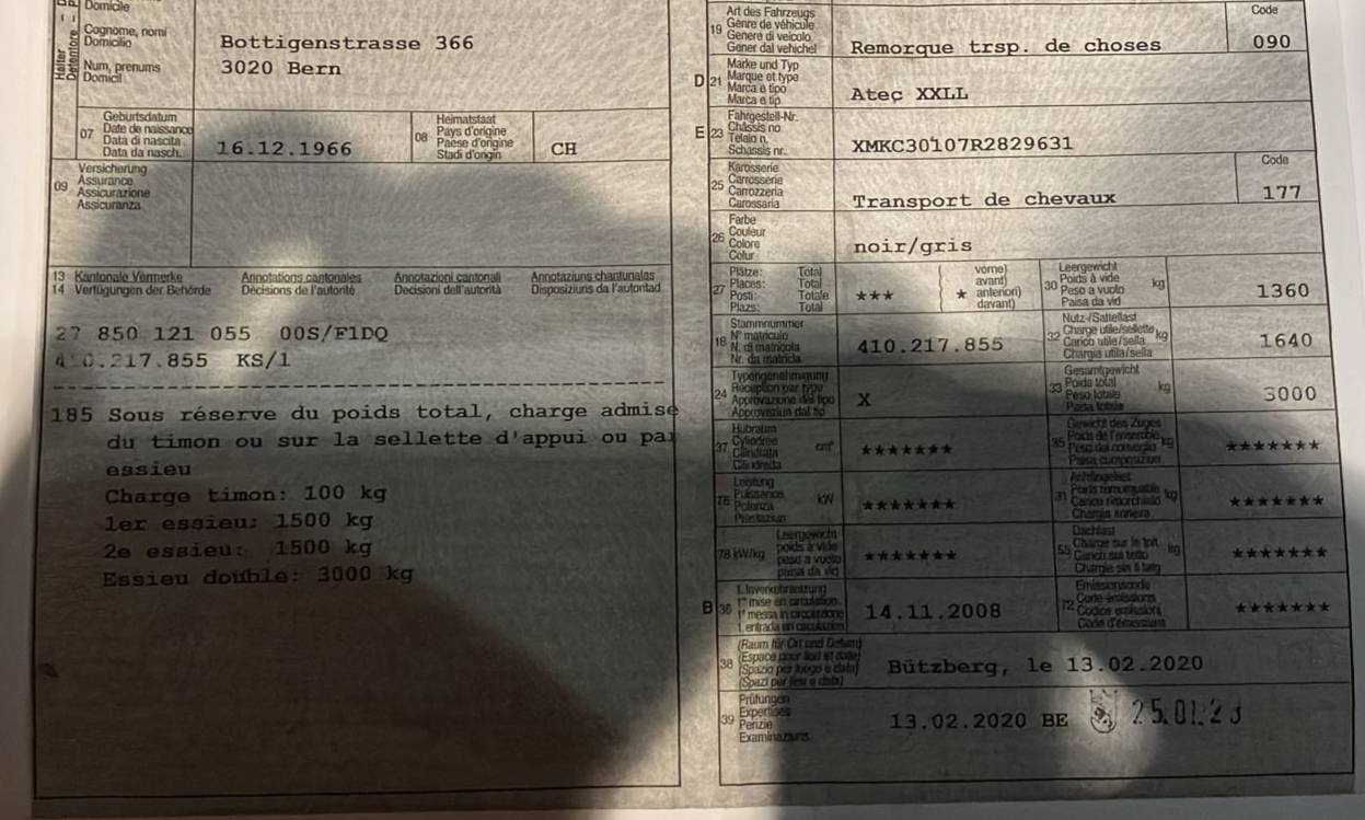 A vendre van 3 places