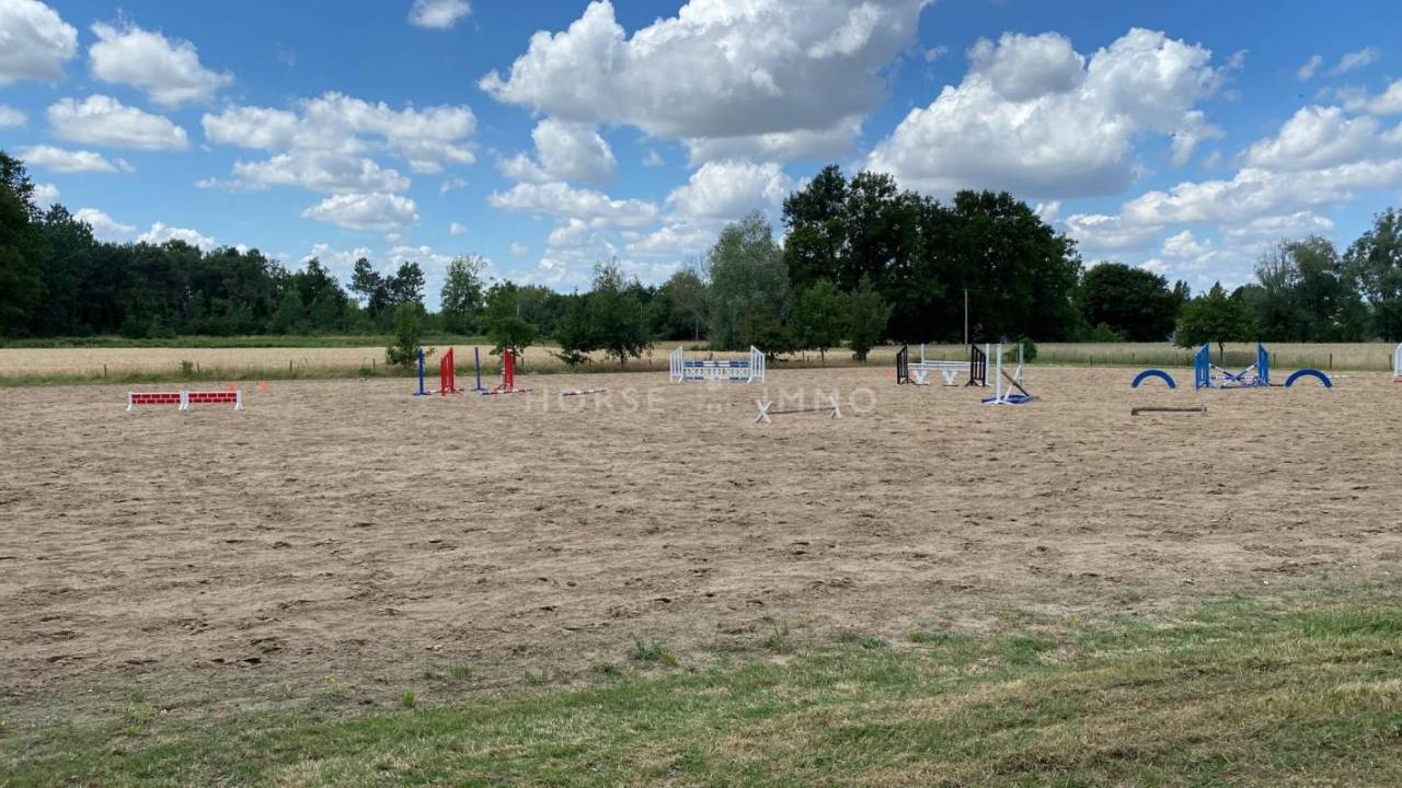 Rare ! Propri&eacute;t&eacute; &eacute;questre cl&eacute; en main &agrave; 15 min de Saumur
