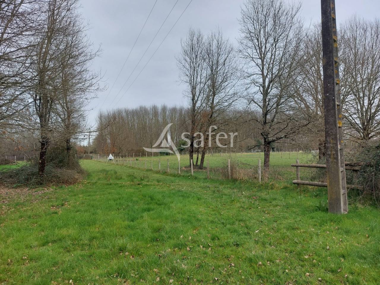 Propri&eacute;t&eacute; agricole bio sur 14ha de pr&eacute; et bois proche Montpon