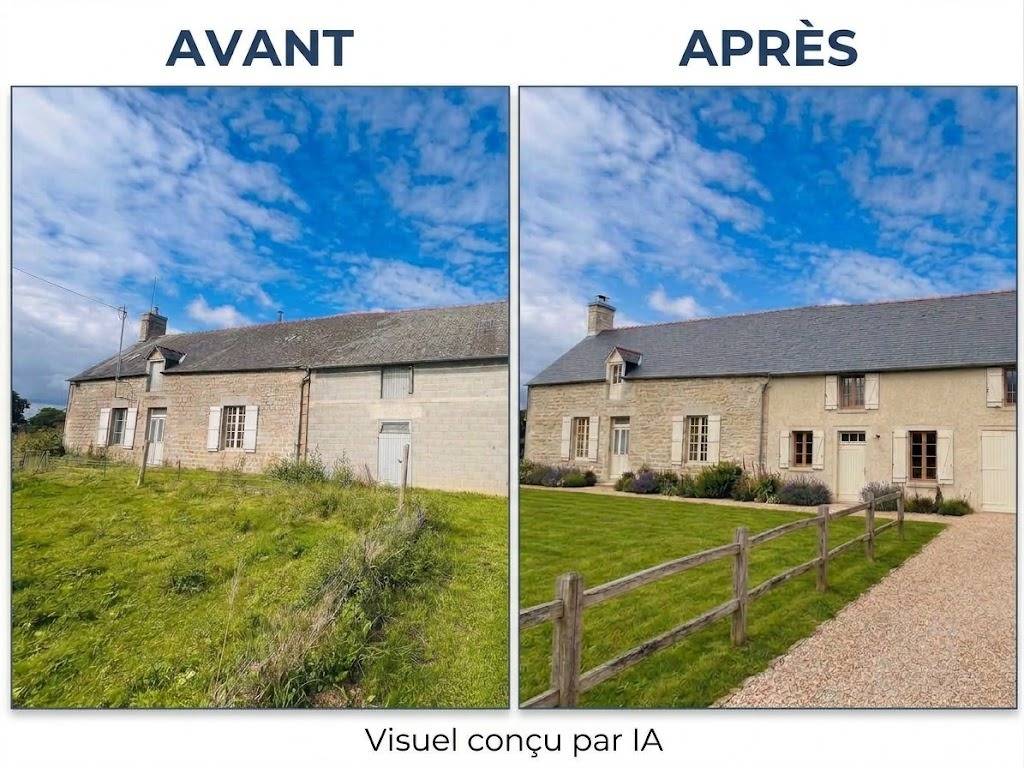 Entre Foug&egrave;res et Louvign&eacute;-du-D&eacute;sert