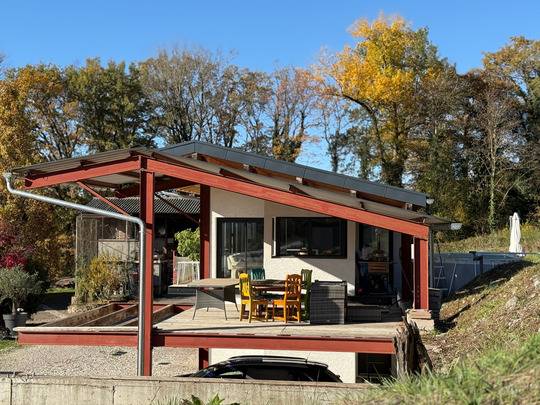 Propri&eacute;t&eacute; agricole 2.7ha - Maison contemporaine