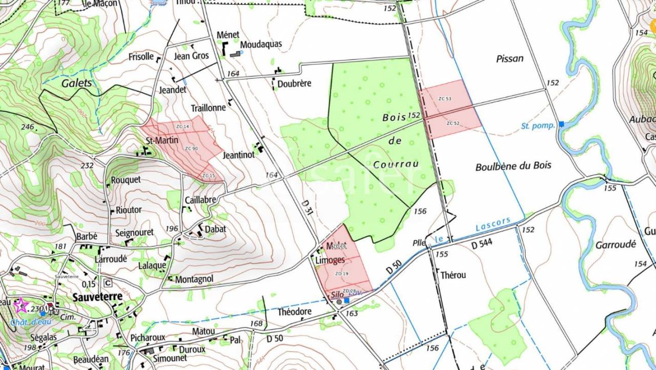 27 HA de foncier agricole &agrave; SAUVETERRE