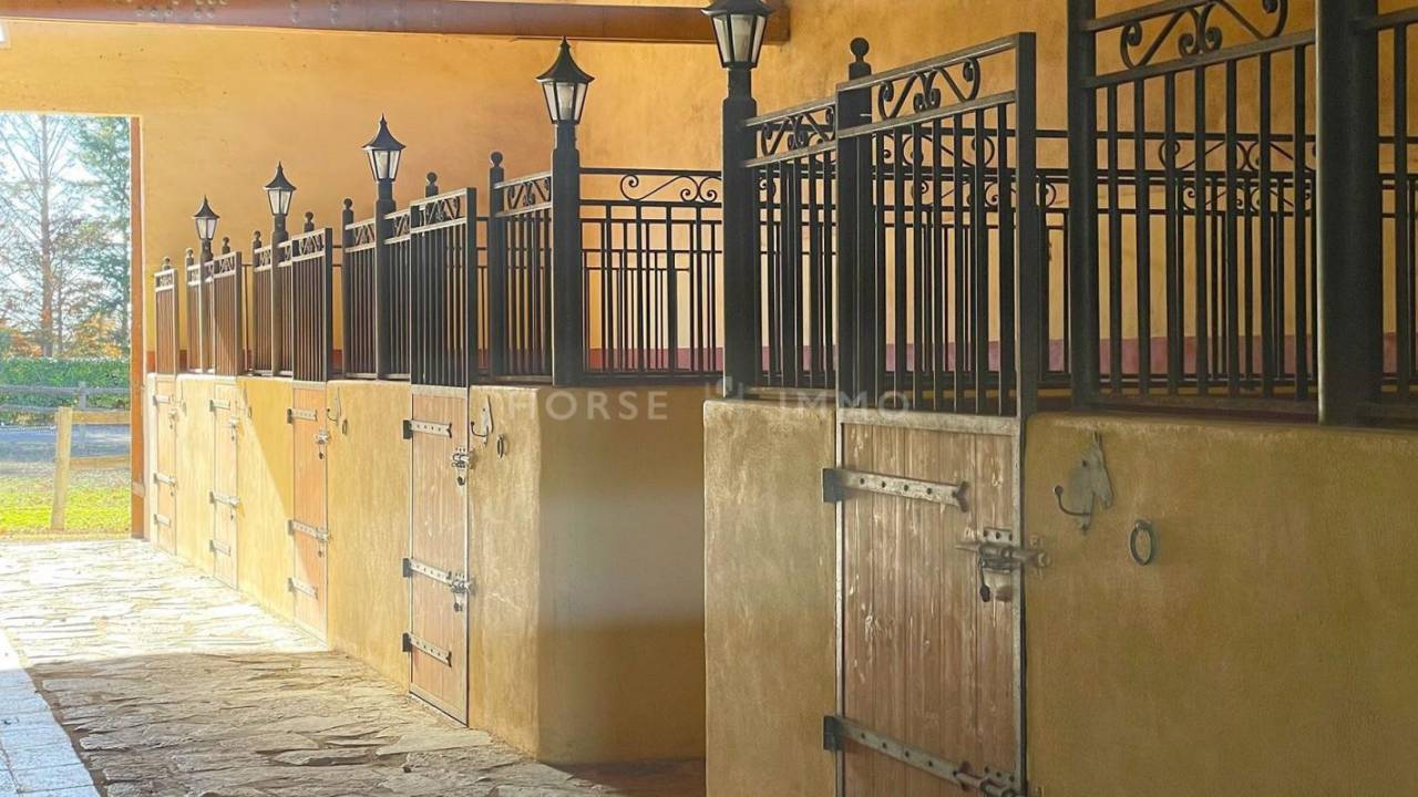 Mas &eacute;questre sur 9 hectares proche des plages