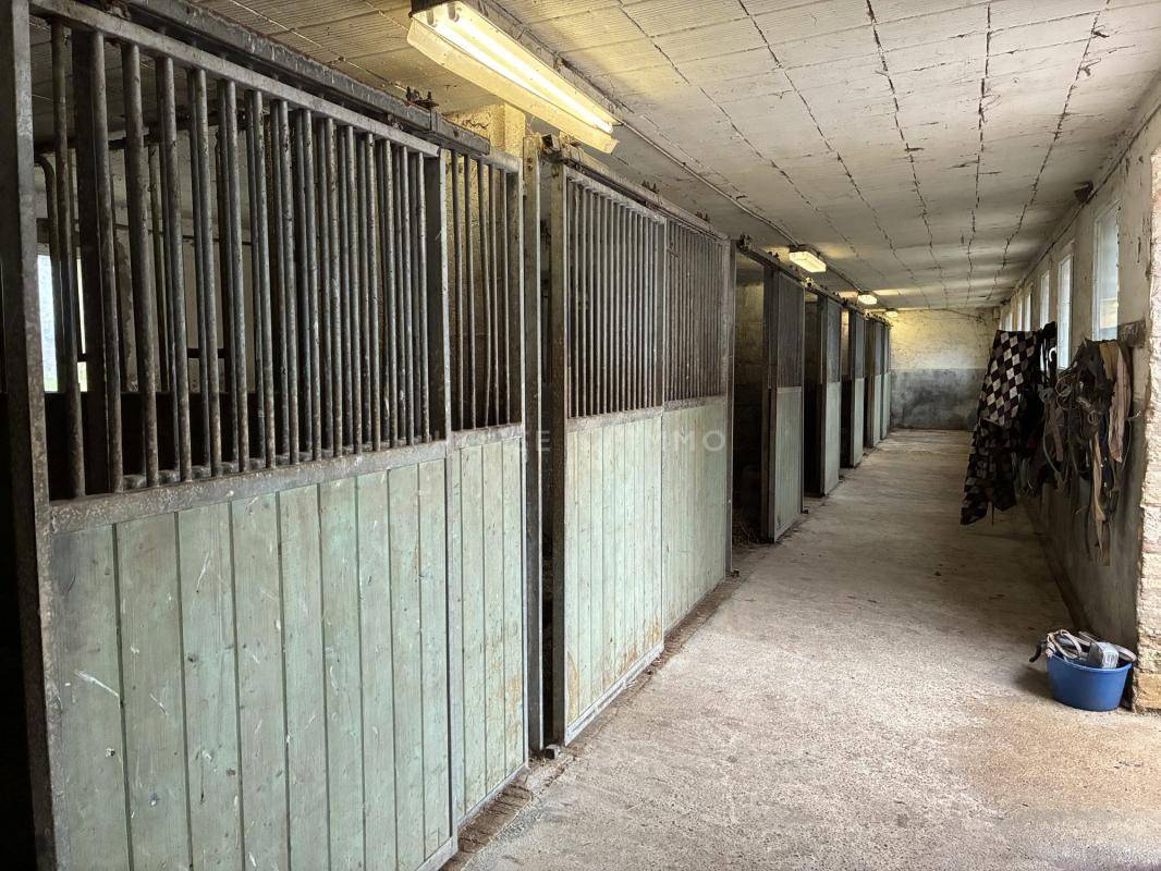 &Eacute;l&eacute;gant domaine XVIII avec &eacute;curies et 18 ha