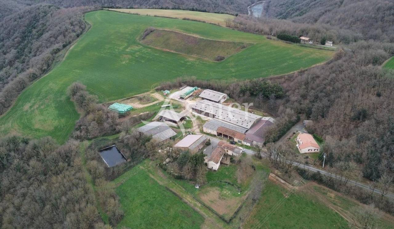 Exploitation agricole id&eacute;al &eacute;levage 102 ha