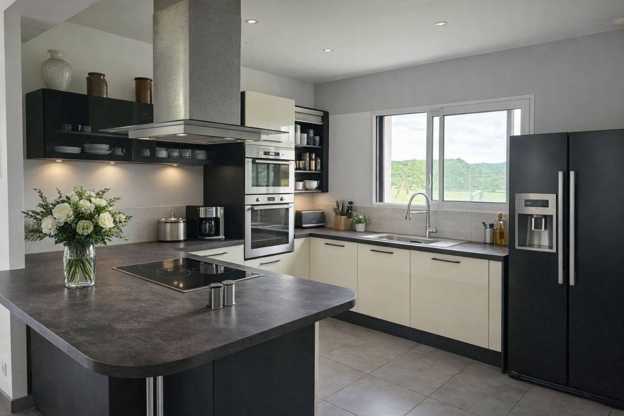 Propri&eacute;t&eacute; &eacute;questre avec &eacute;curie, man&egrave;ge et ~13ha