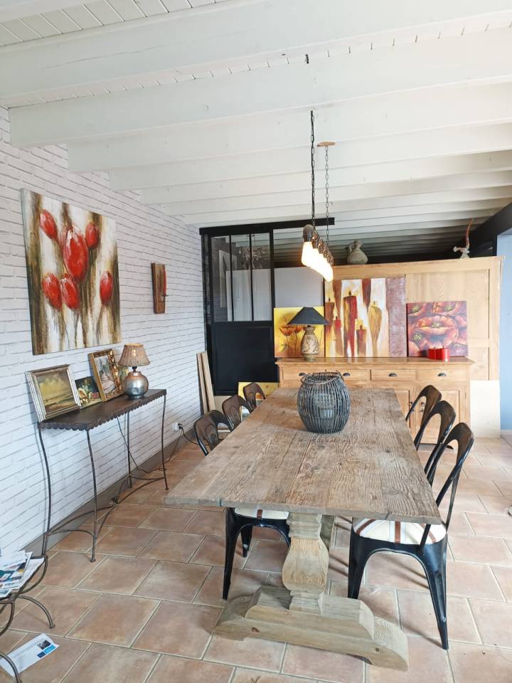 Maison/loft sur 4 ha