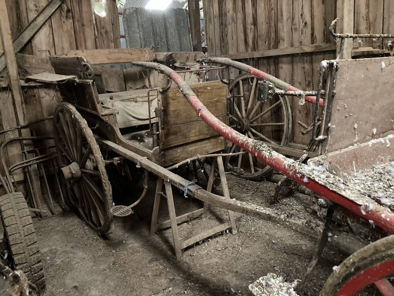 Carriole authentique 