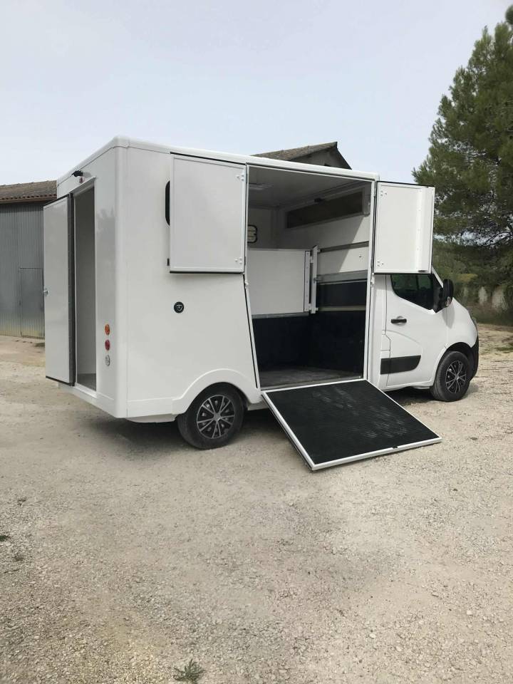 Camion chevaux renault master 10/2019 96 500 kms
