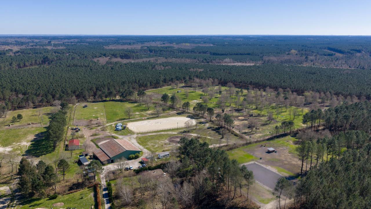 &Agrave; seulement 20 min de Lacanau, sur plus de 10 hectares