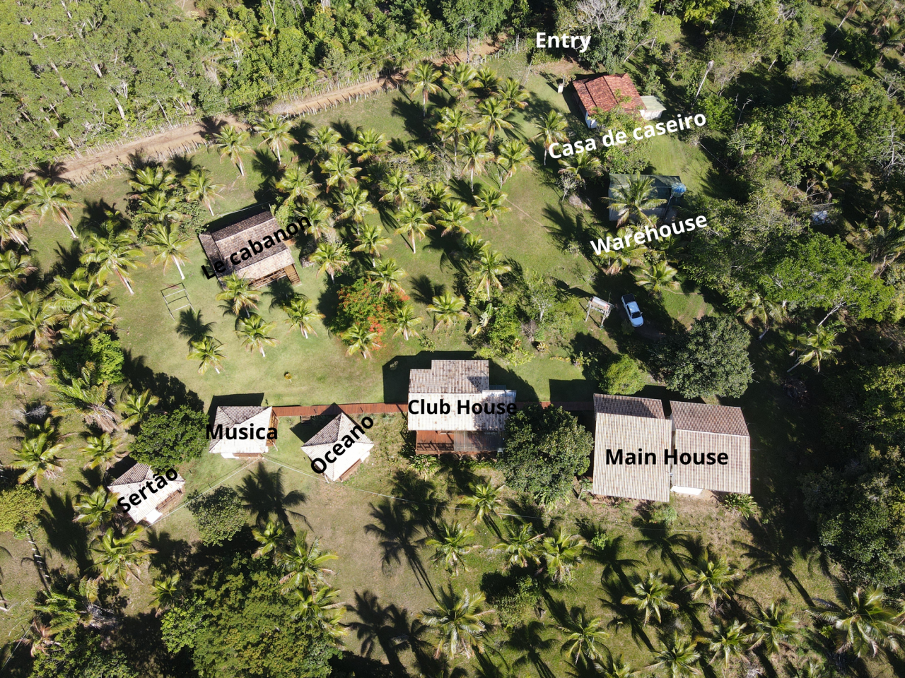 FERME EQUESTRE 15HA A ITACARE BA-BRESIL A 3KM DE LA MER